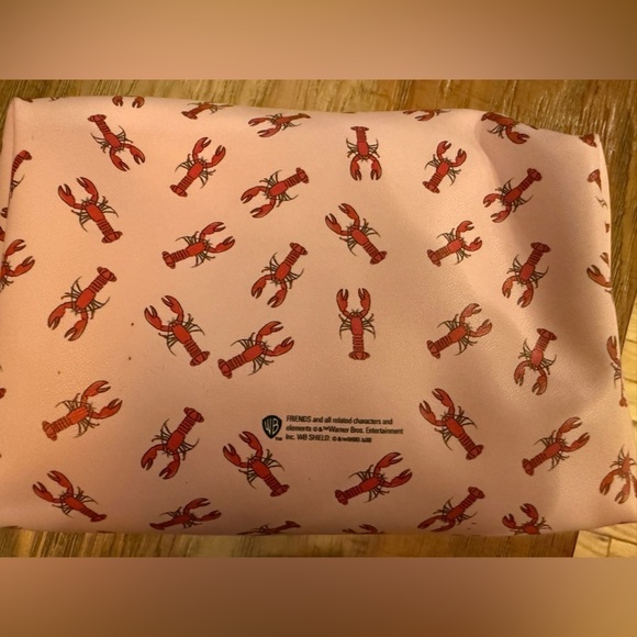 Revolution Pink Lobster Pattern Pouch - Picture 3 of 3